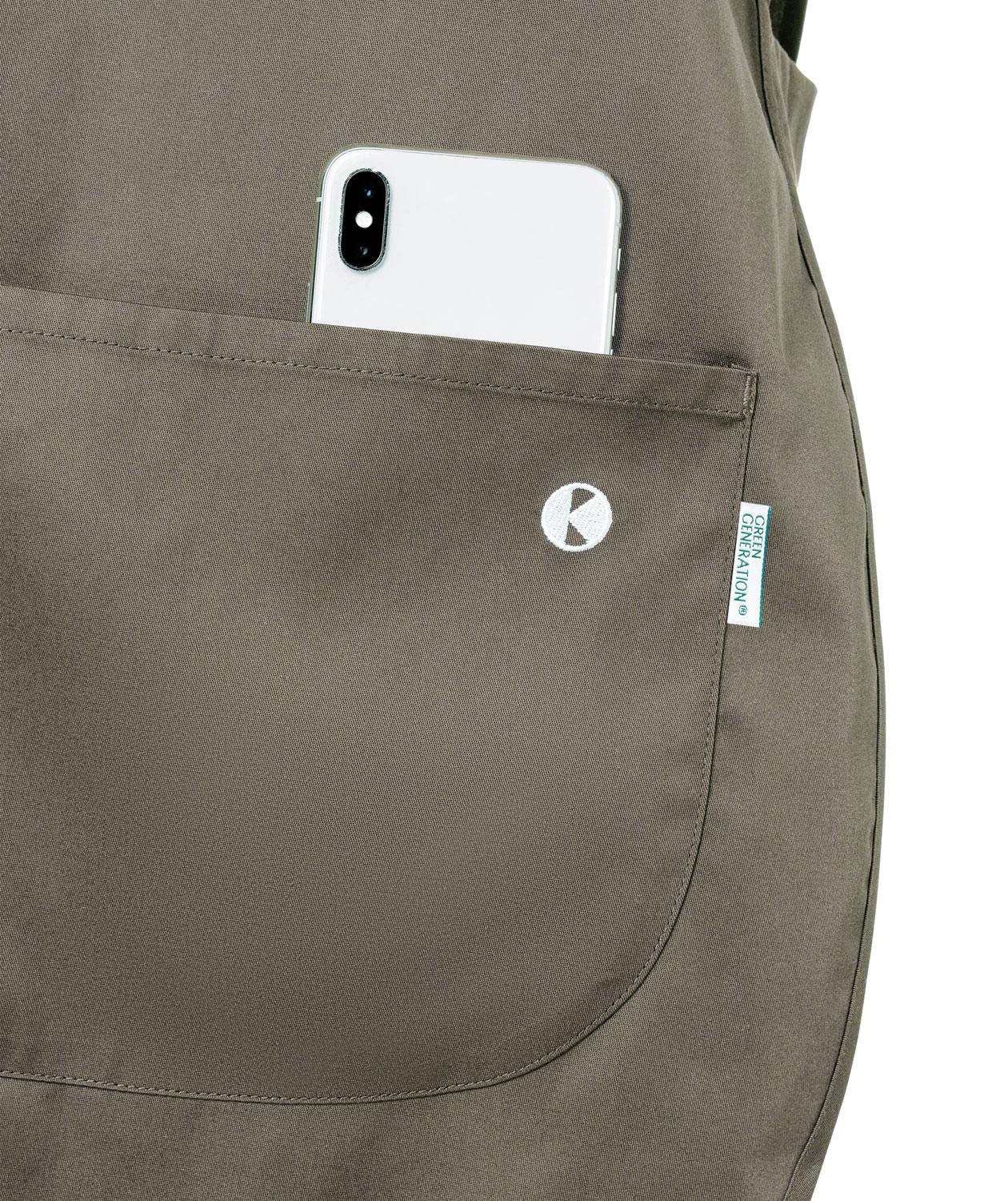 Karlowsky Essential dubbelf&ouml;rkl&auml;de, sage, large image number 3