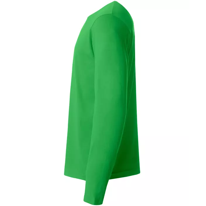 Clique Basic-T långärmad T-shirt, Apple green, large image number 3