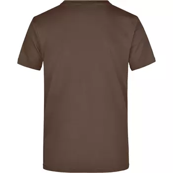 James & Nicholson T-shirt Round-T Heavy, Brown
