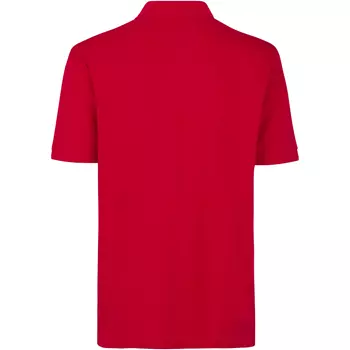ID PRO Wear Polo T-shirt med brystlomme, Rød