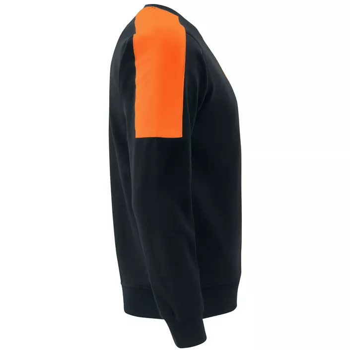 ProJob sweatshirt, Black/Orange, large image number 3