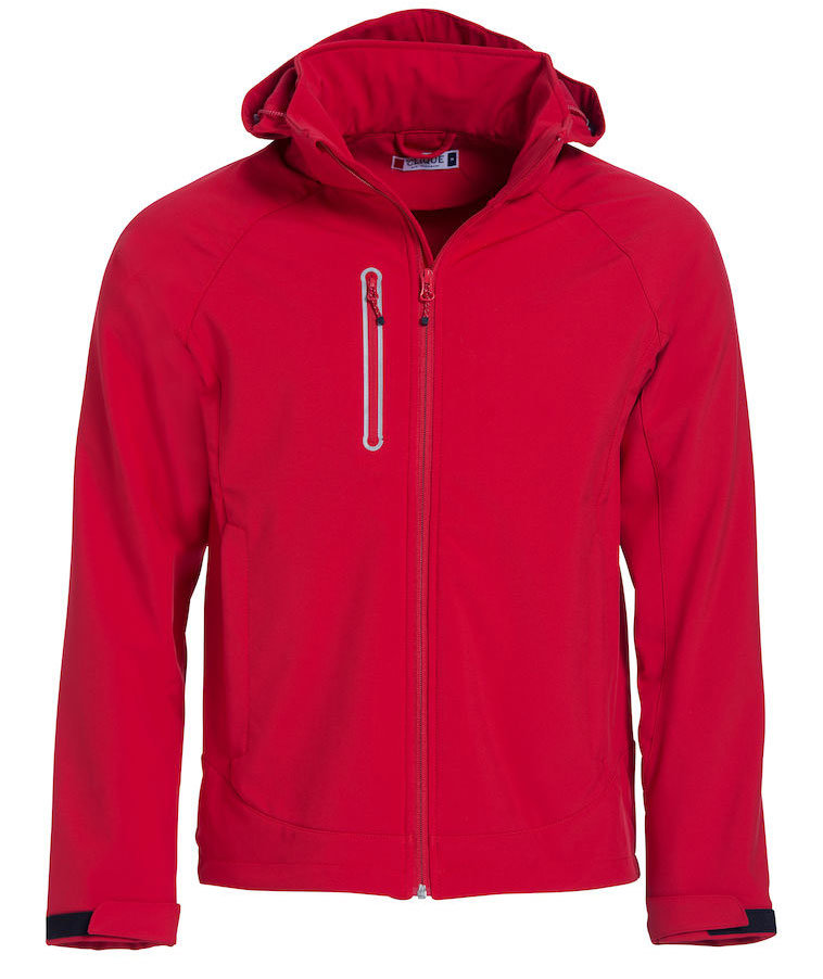 Clique Milford softshell jacket, Red