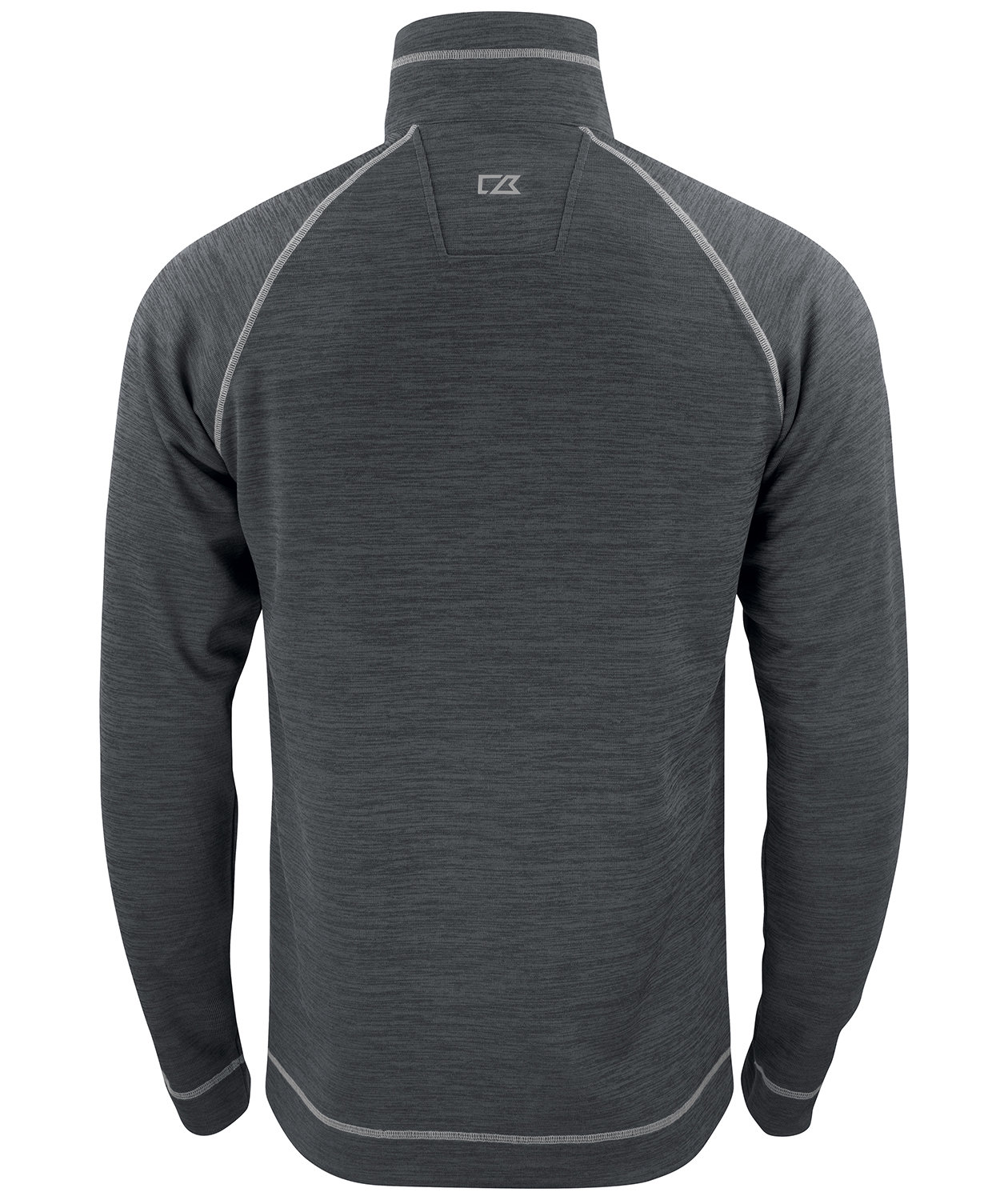 Cutter & Buck Chambers tr&ouml;ja med dragkedja till barn, Antracitmelerad, large image number 1