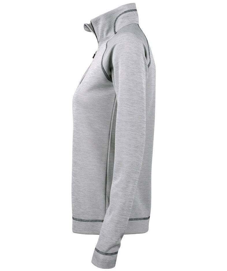 Cutter & Buck Chambers Damen Half Zip, Grau Melange, large image number 3