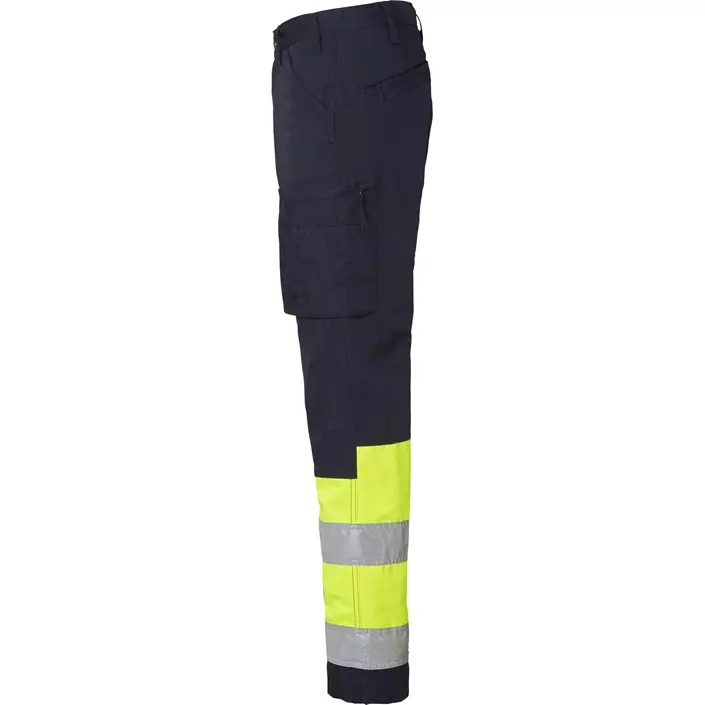 Top Swede service trousers 220, Navy/Hi-Vis yellow, large image number 3