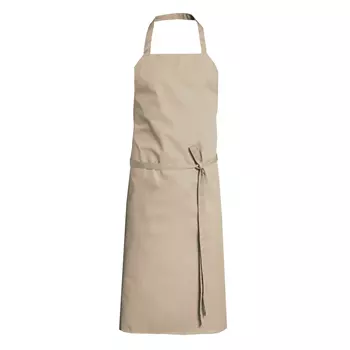 Nybo Workwear All-over bib apron without pockets, Khaki