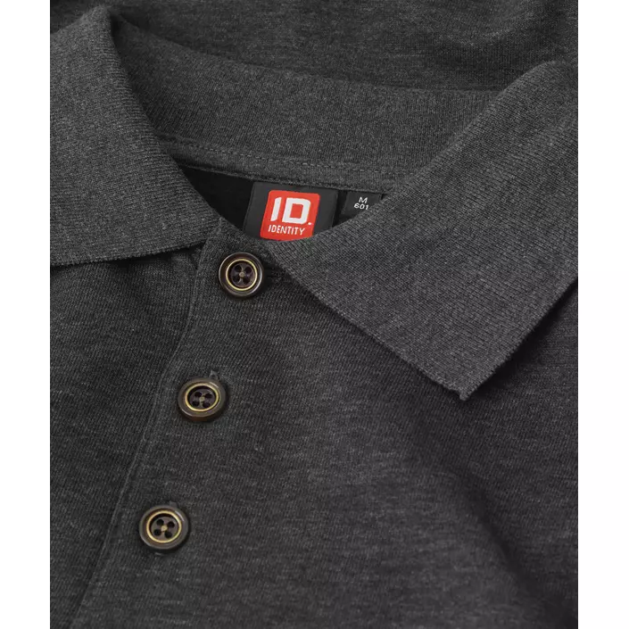 ID Game long-sleeved Polo Sweatshirt, Graphite Melange, large image number 3