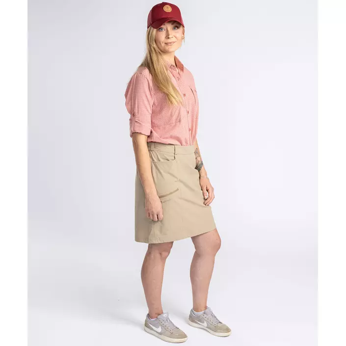 Pinewood NatureSafe dameskjorte, Brick Pink/Off White, large image number 9