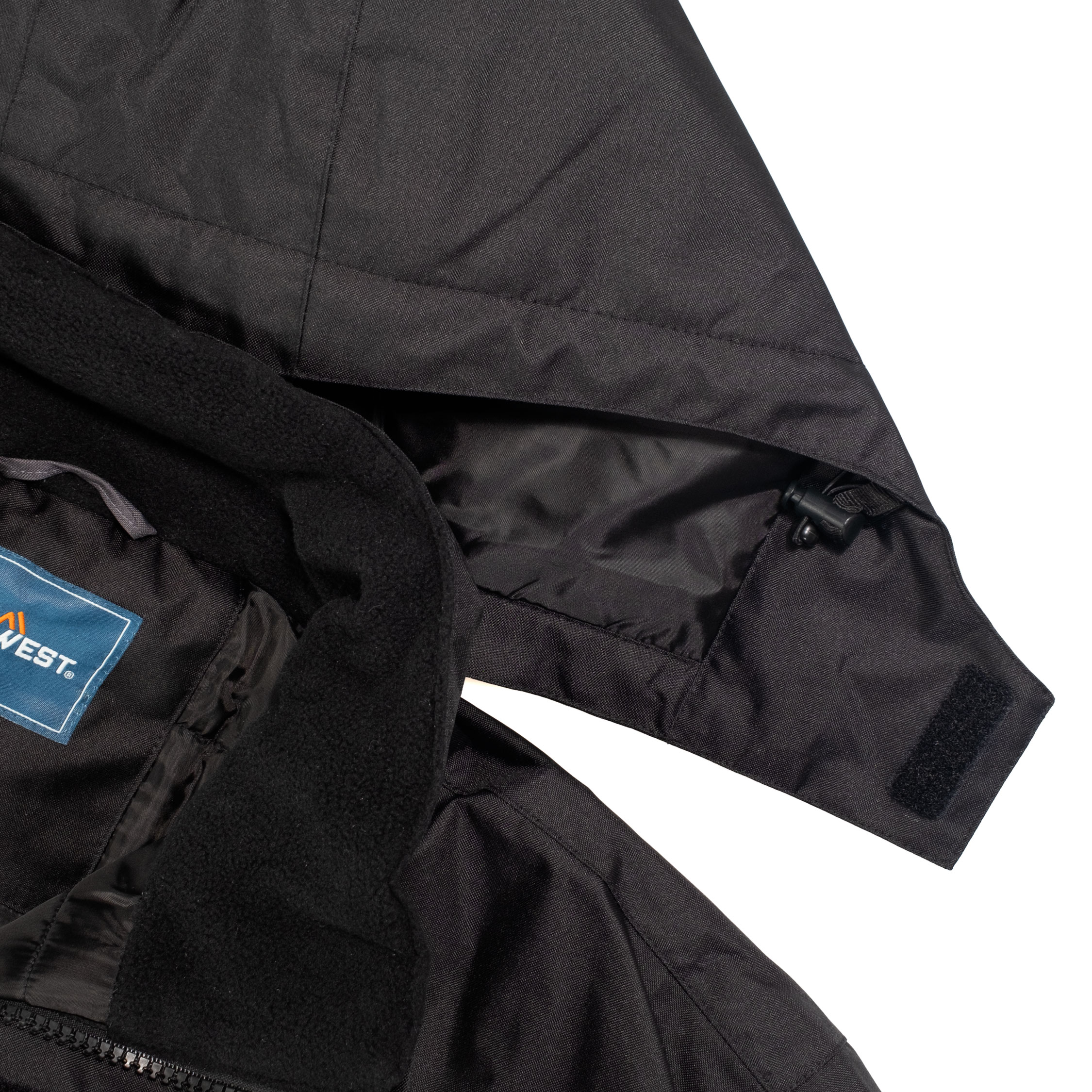 Portwest PW2 vinterjacka, Svart/Gr&aring;, large image number 5