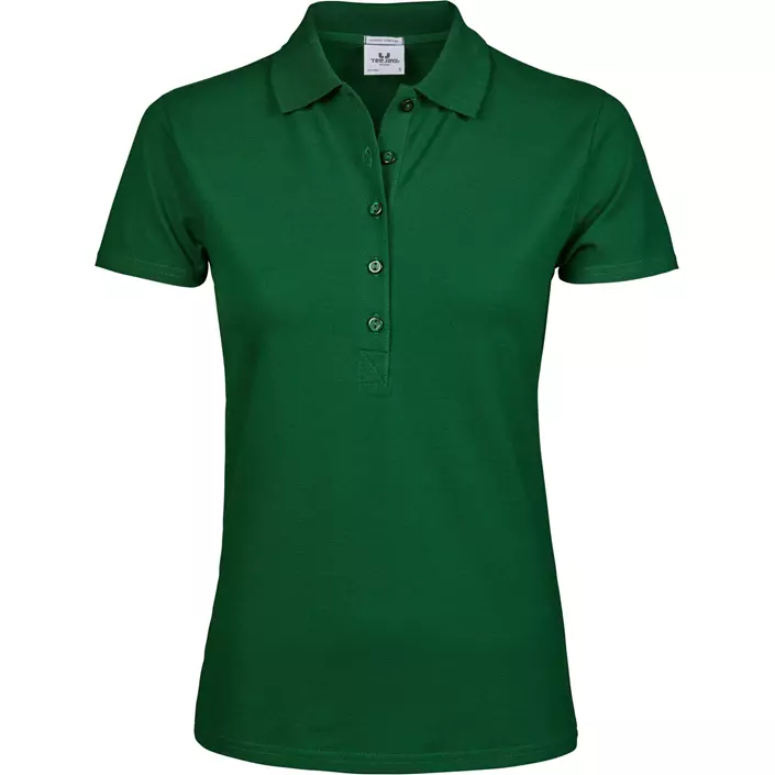 Tee Jays Luxury Stretch dame polo T-shirt, Skovgrøn, large image number 0