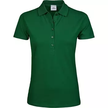 Tee Jays Luxury Stretch dame polo T-skjorte, Skogsgrønn