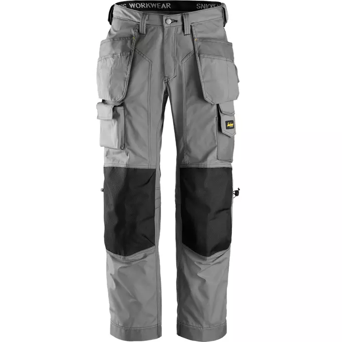 Snickers craftsman trousers, Grey/Black, large image number 0
