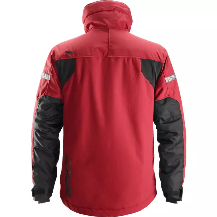 Snickers AllroundWork 37.5® winter work jacket 1100, Red/Black, large image number 2