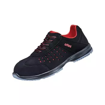 Atlas GX 133 2.0 Red women's safety shoes S1, Black/Red