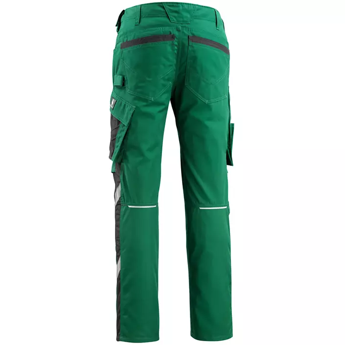 Mascot Unique Mannheim work trousers, light, Green/Black, large image number 2