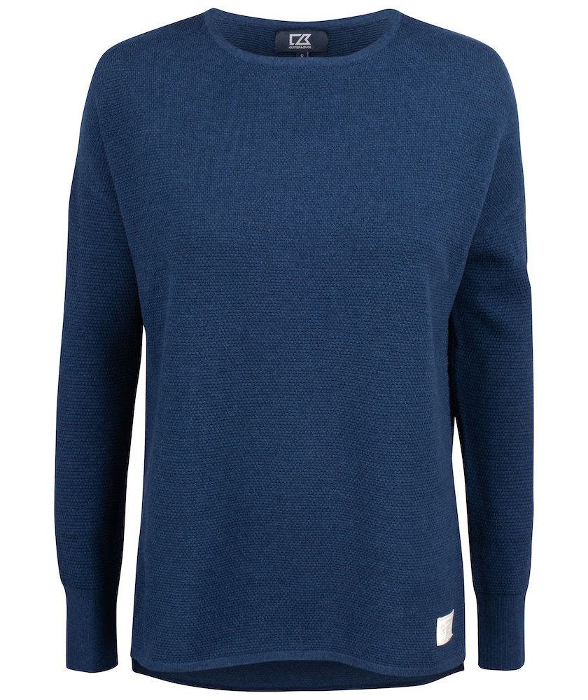 Cutter & Buck Carnation sweatshirt dam, Navy melange, Navy melange, swatch