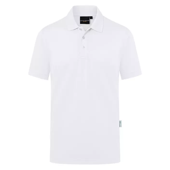 Karlowsky Modern-Flair polo T-shirt, Hvid, large image number 0