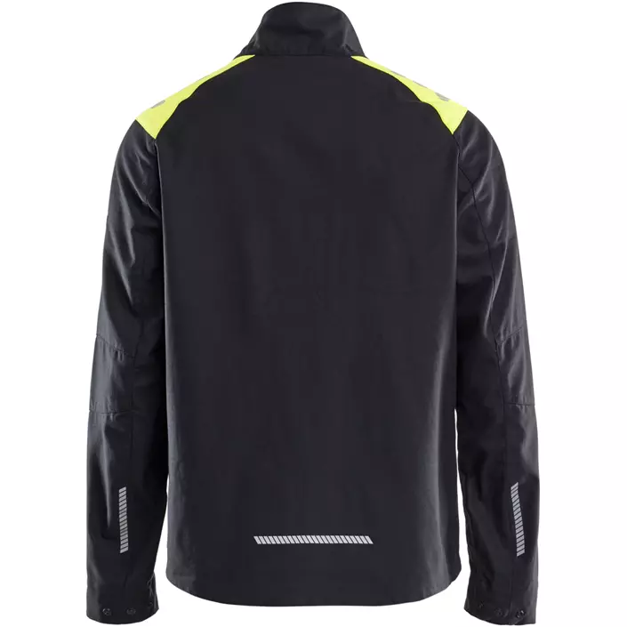 Blåkläder FR arbetsskjorta, Svart/Varselgul, large image number 1