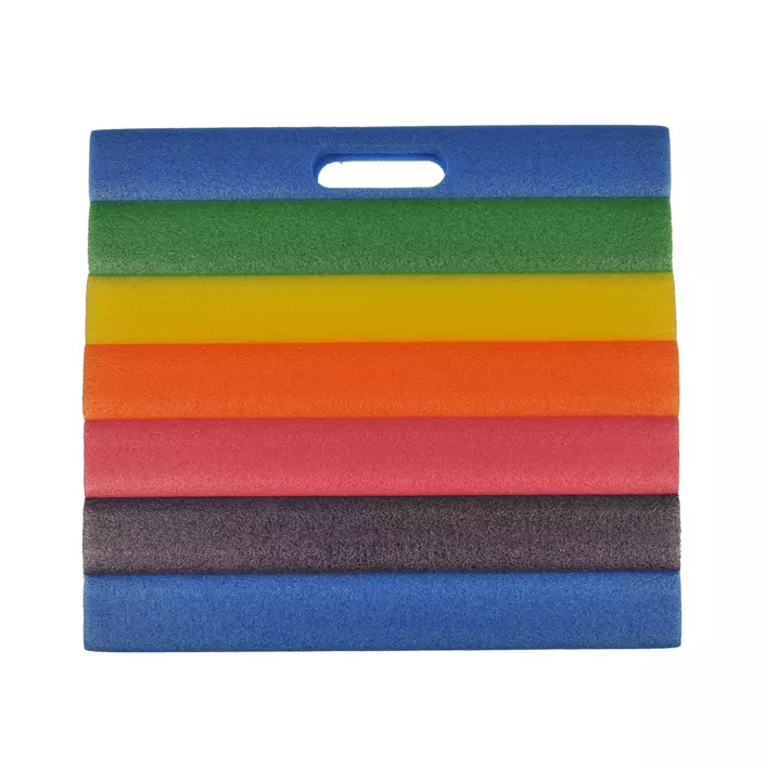 OX-ON Basic Foam knee pads, Blue/Green/Yellow/Red, Blue/Green/Yellow/Red, large image number 0