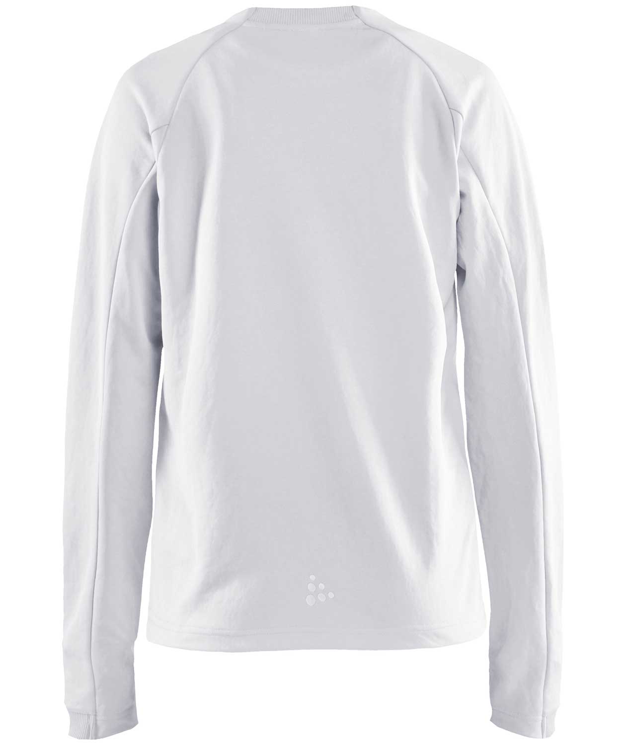 Craft Evolve Sweatshirt f&uuml;r Kinder, Wei&szlig;, large image number 2