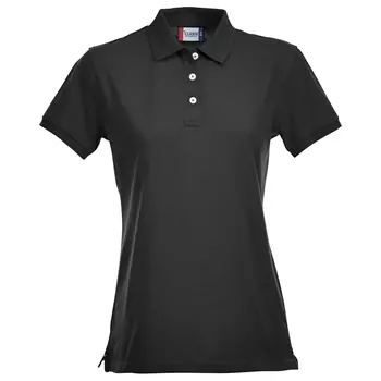 Clique Premium women's polo shirt, Black