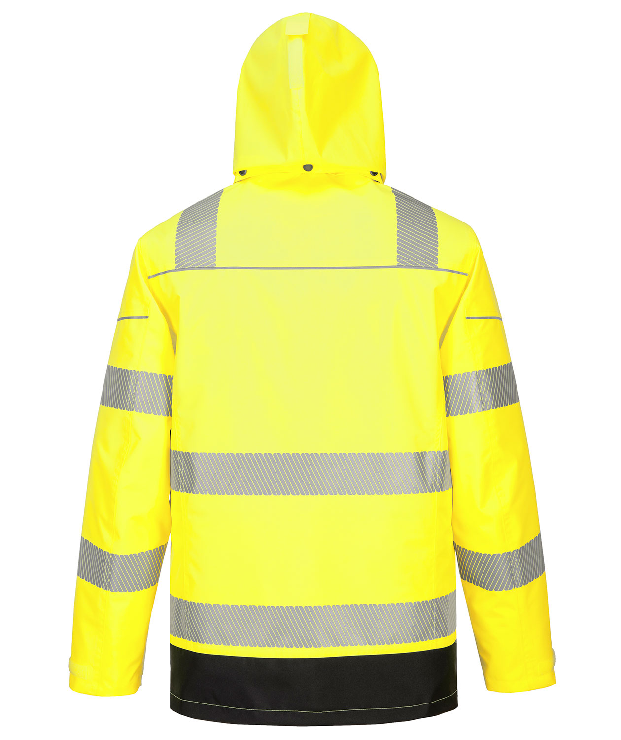 Portwest PW3 5-i-1 arbejdsjakke, Hi-vis Gul/Sort, large image number 2