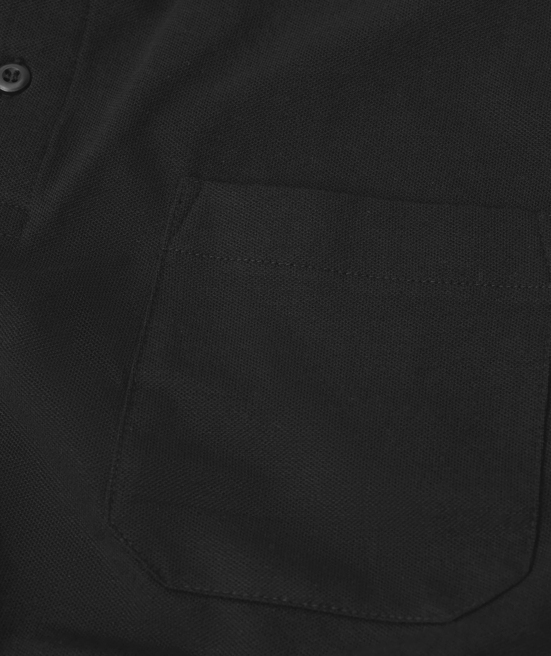 ID Identity klassisk pik&eacute;tr&ouml;ja, Svart, large image number 3