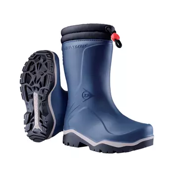 Dunlop Blizzard winter boots for kids, Blue