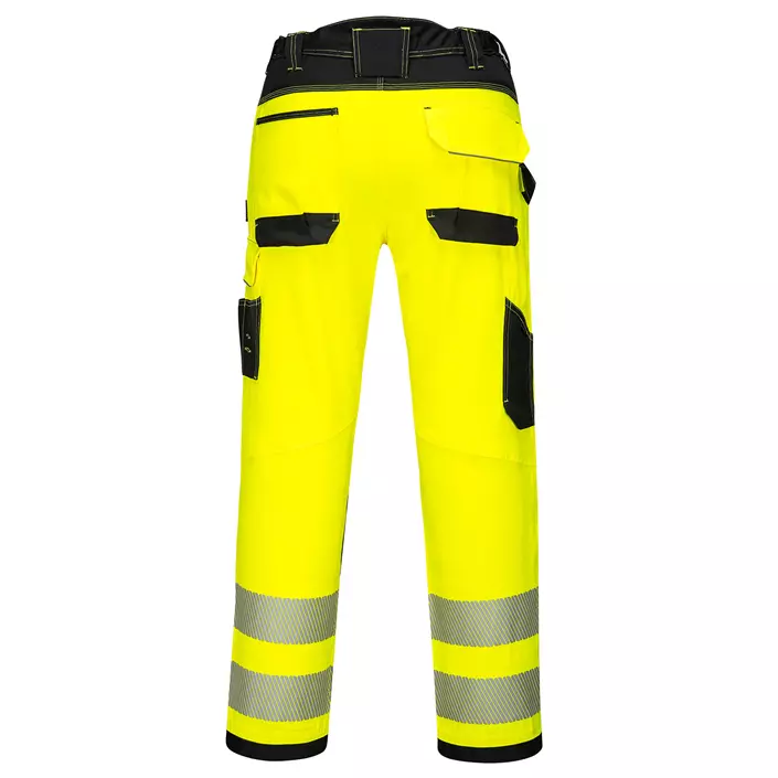 Portwest PW3 work trousers, Hi-vis Yellow/Black, large image number 1