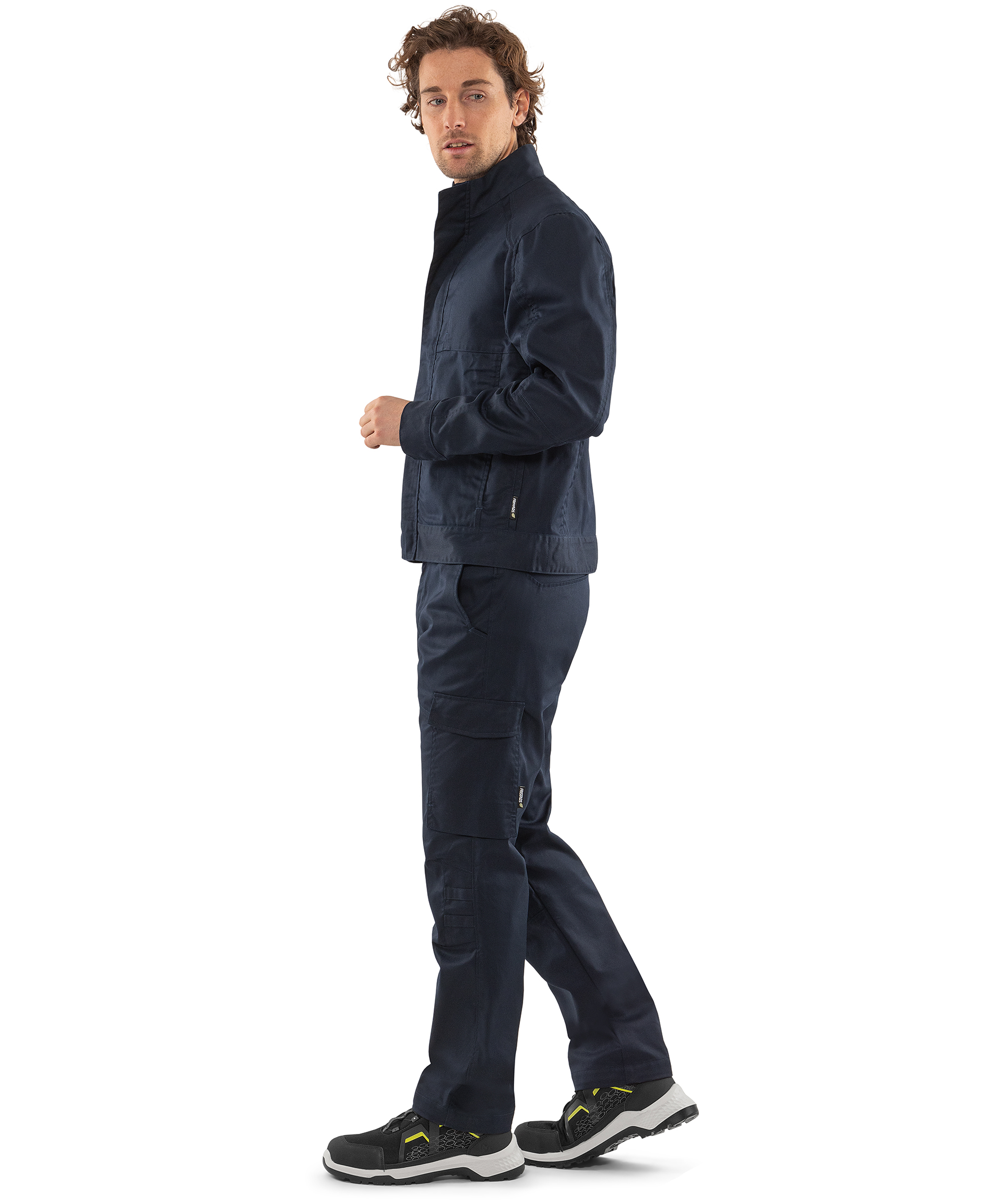 Fristads Green work jacket 4930 GWM, Dark Marine Blue, large image number 6