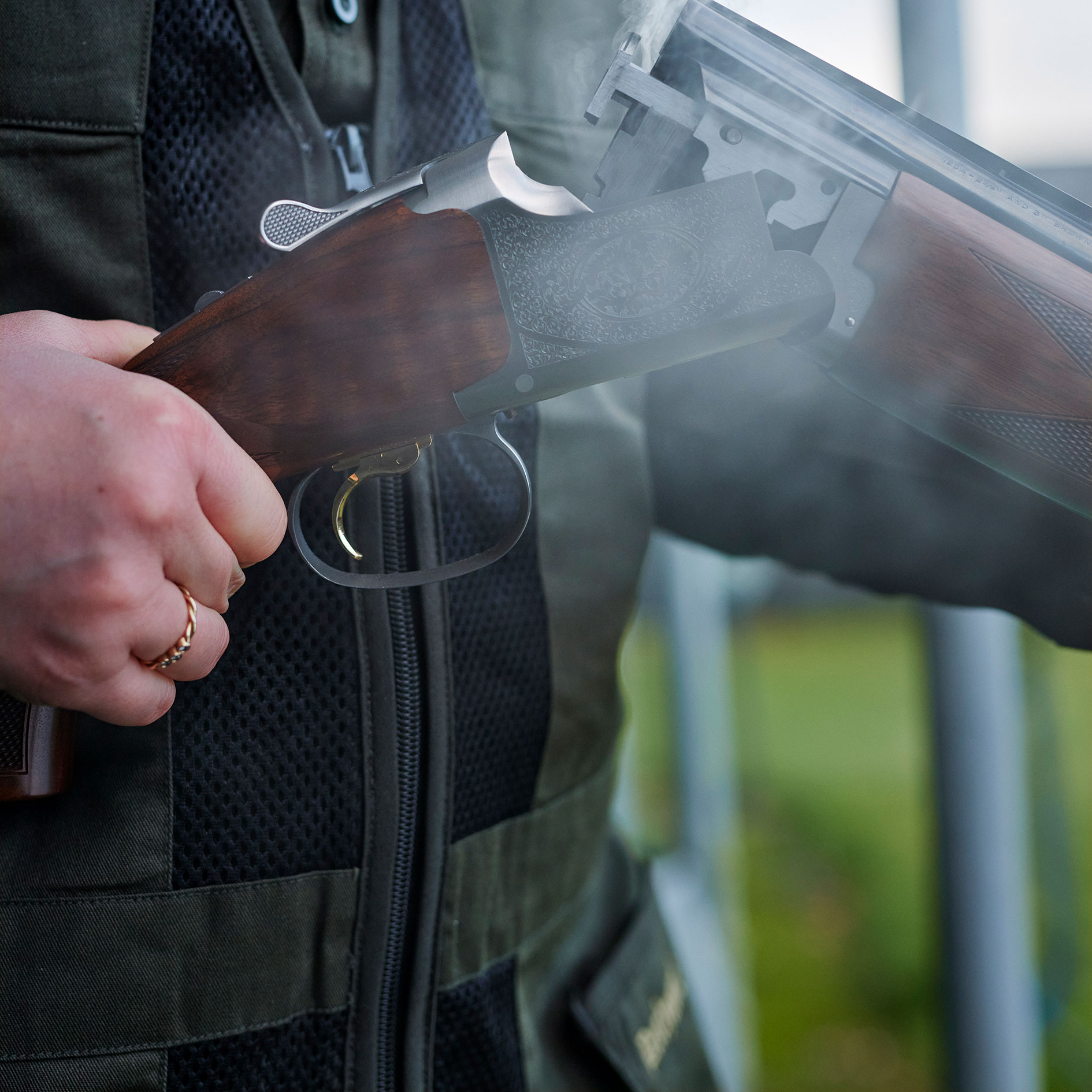 Deerhunter Atlas mesh shooting vest, Timber, large image number 8