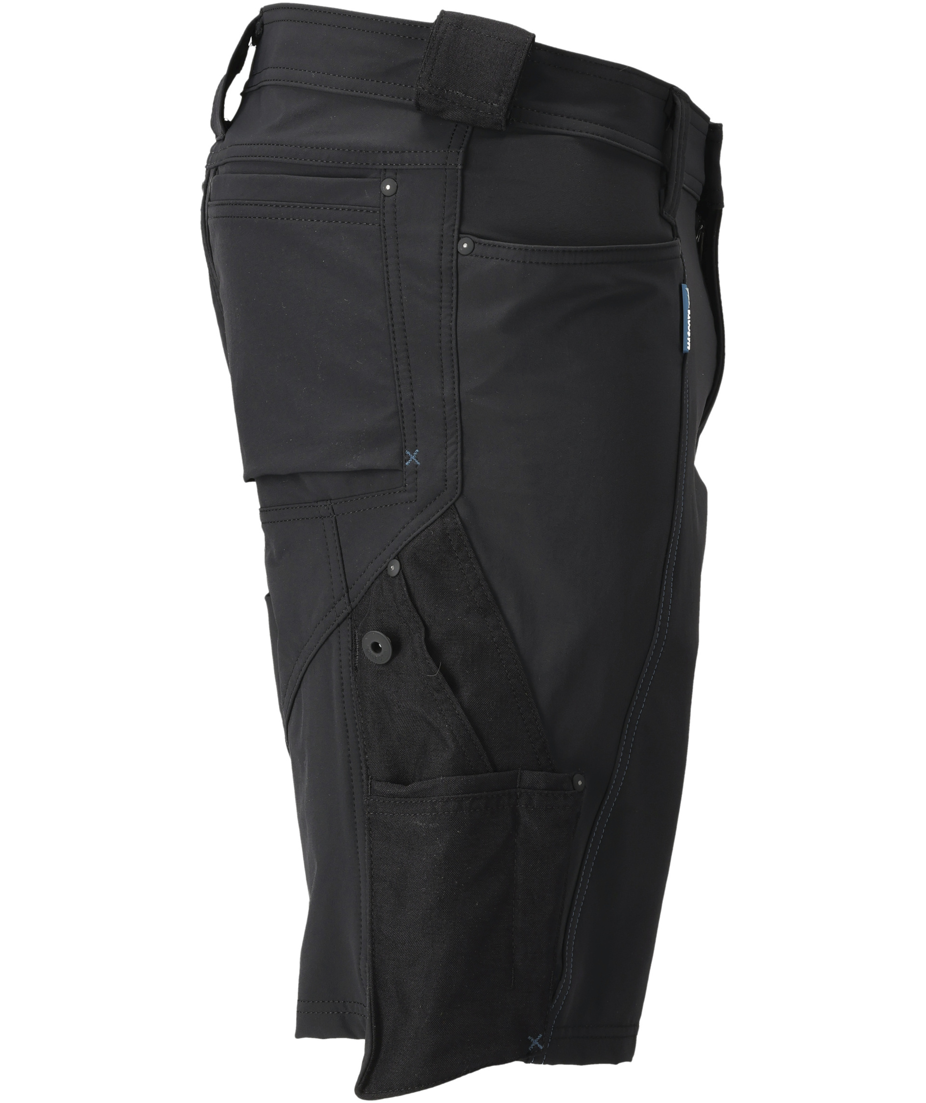 Mascot Advanced work shorts full stretch, Black, large image number 2