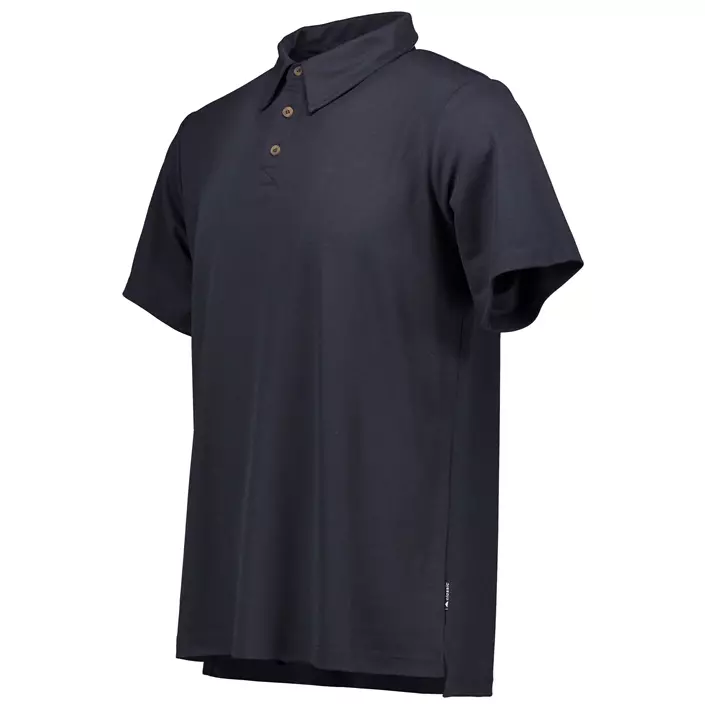 Pitch Stone Tech Wool Poloshirt, Navy, large image number 2