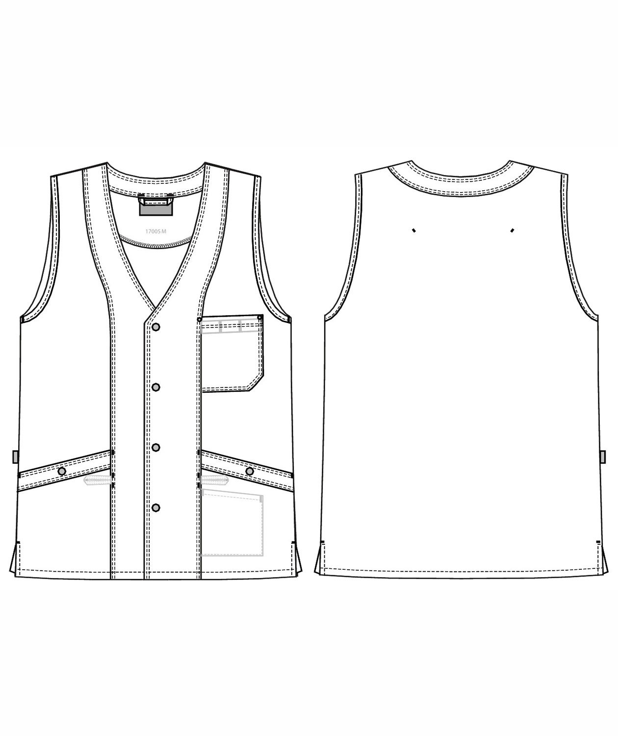 Kentaur  vest, M&oslash;rk&nbsp;Marine, large image number 3