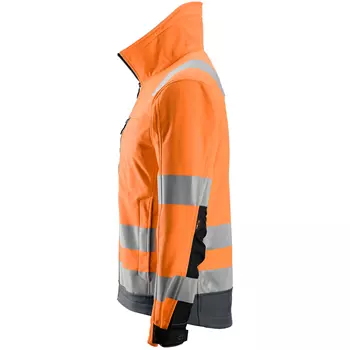 Snickers AllroundWork softshell jacket 1230, Hi-vis orange/Grey