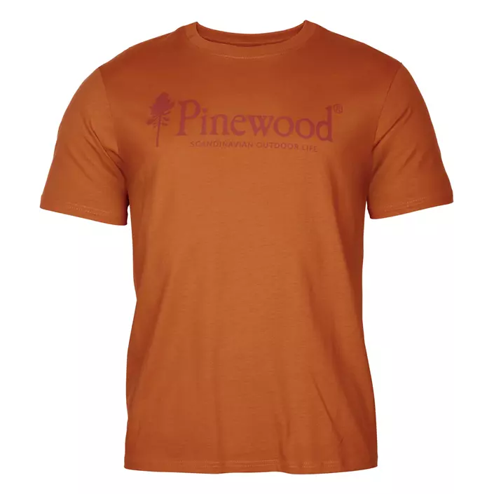 Pinewood Outdoor Life T-shirt, Burned Orange, large image number 0