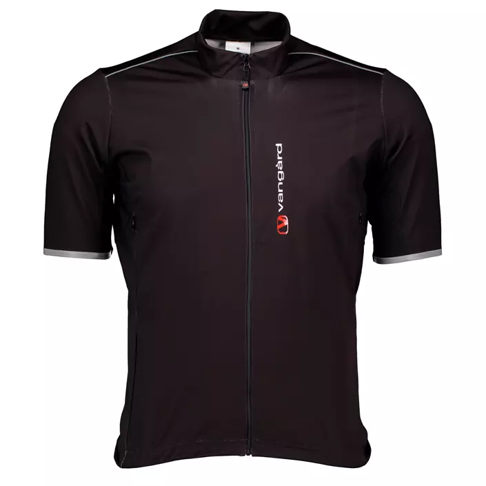 Vangàrd short-sleeved bike jersey, Black, large image number 0