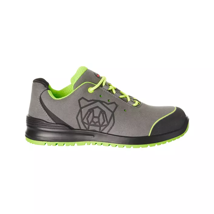 Mascot Classic safety shoes S1P, Grey/Limegreen, large image number 1