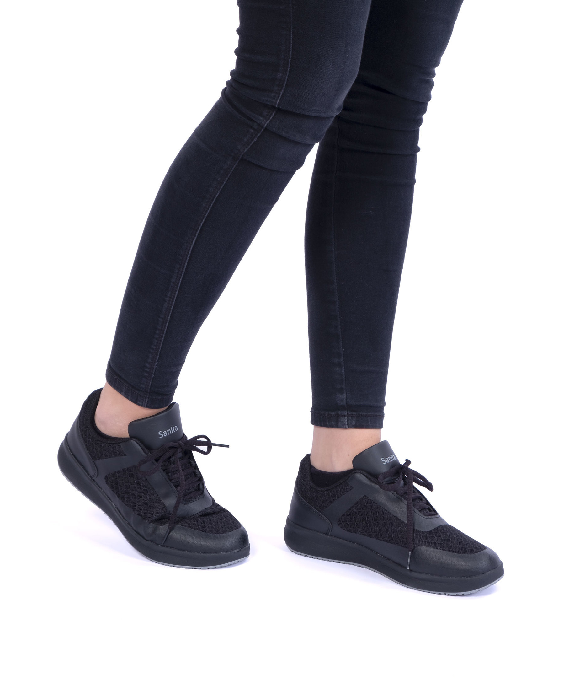 Sanita Breeze women's work shoes O1, Black, large image number 2