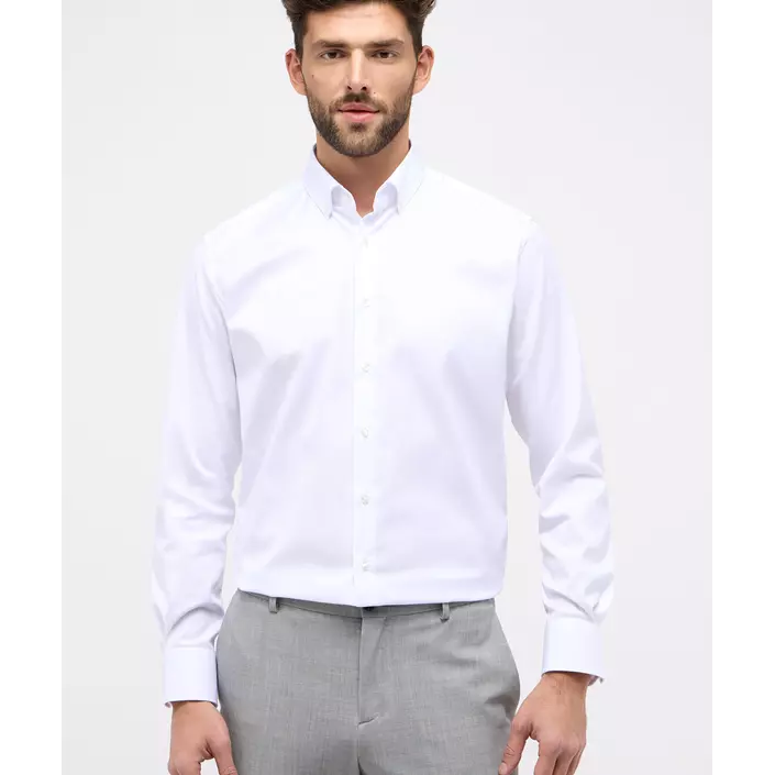 Eterna Cover Modern fit skjorte, White, White , large image number 1