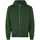 ID hoodie with zipper, Bottle Green, Bottle Green, swatch
