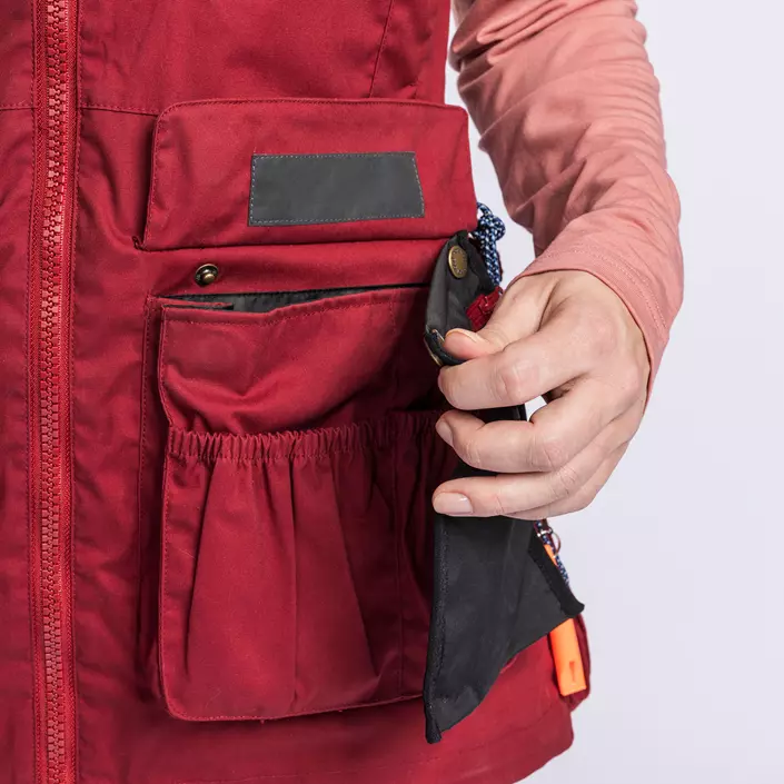 Pinewood Dog Sports Trainer damevest, Dark Tomato/Dark Red, large image number 7