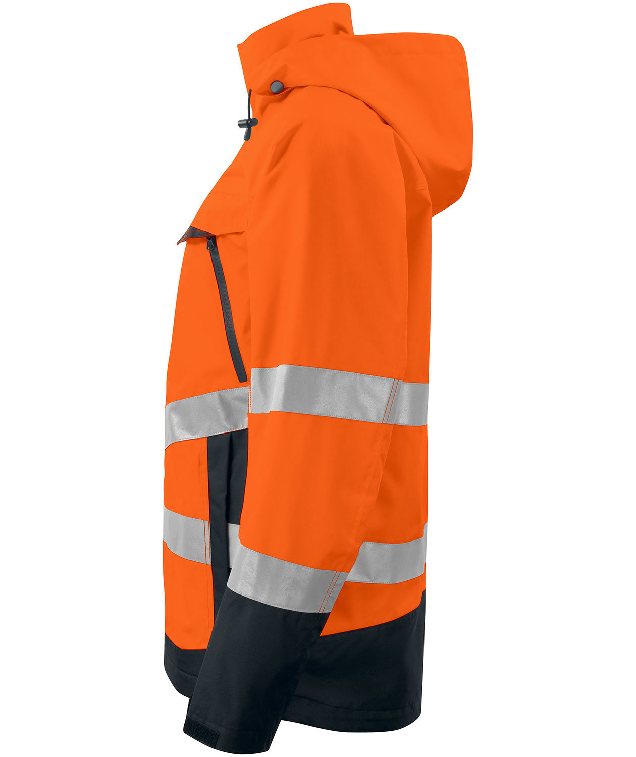ProJob shell jacket 6440, Hi-Vis Orange/Black, large image number 2