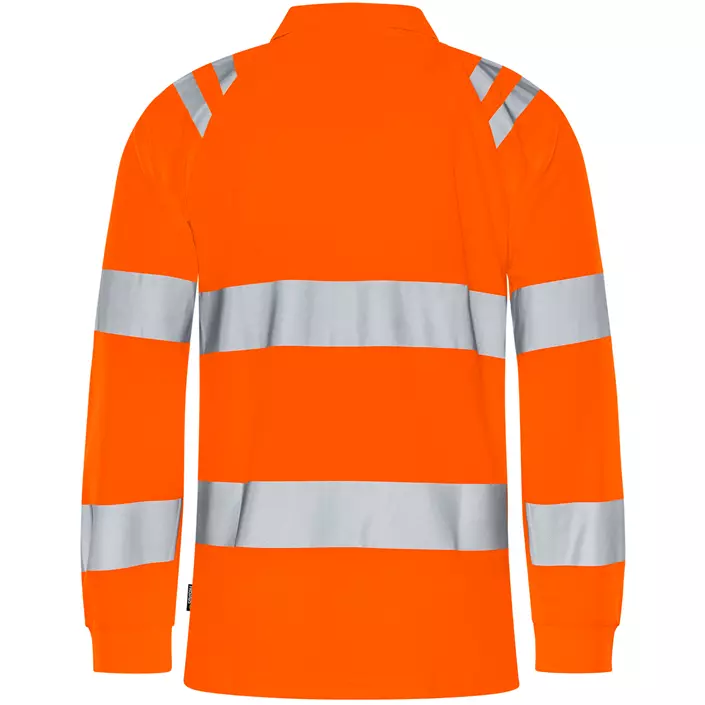 Fristads langärmliges Poloshirt 7864 GPST, Hi-vis Orange, large image number 1
