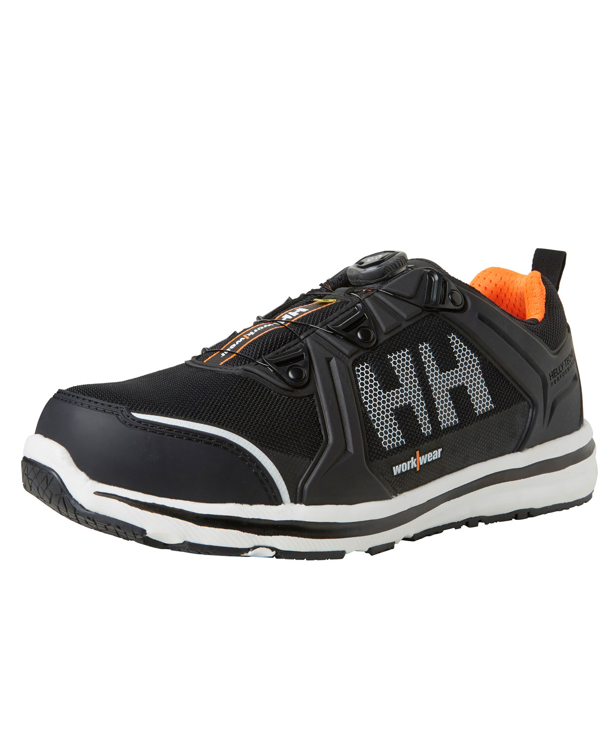 Helly Hansen Oslo Low Boa&reg; skyddsskor S3, Svart/Orange, large image number 3