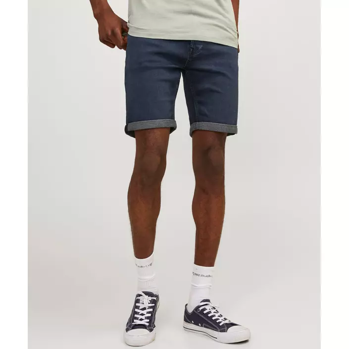 Jack & Jones JJIRICK JJICO GE 604 shorts, Blue Denim, large image number 6