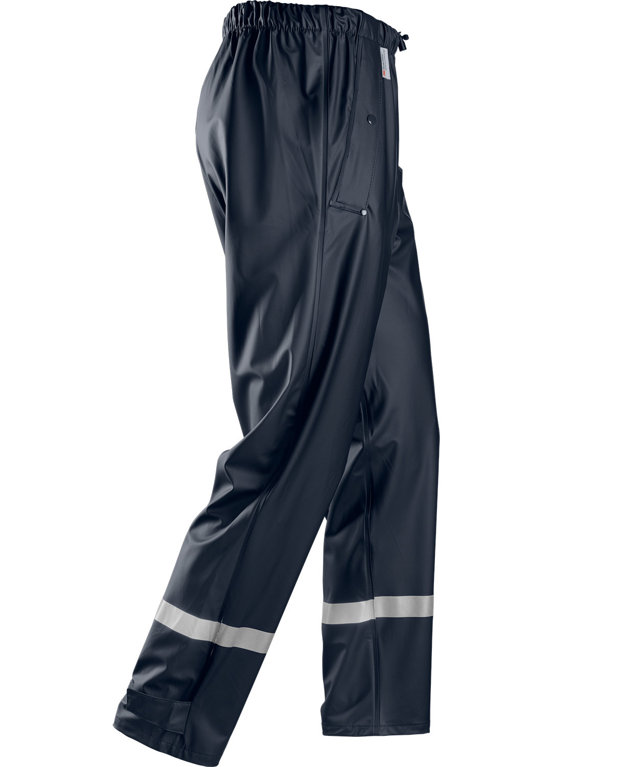 Snickers PU rain trousers, Marine Blue, large image number 3