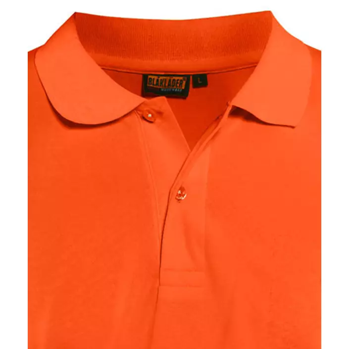 Blåkläder polo shirt, Hi-vis Orange, large image number 2