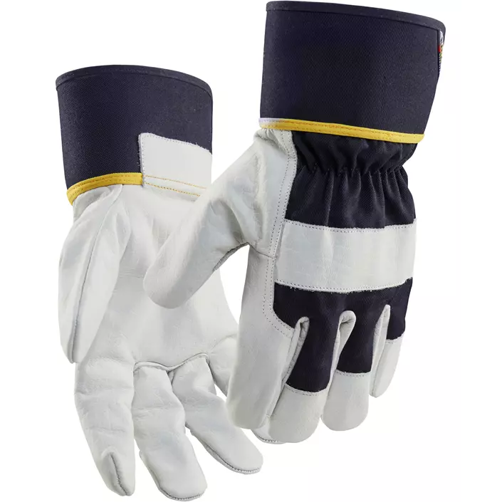 Blåkläder 2841 work gloves, Dark Marine/White, large image number 0