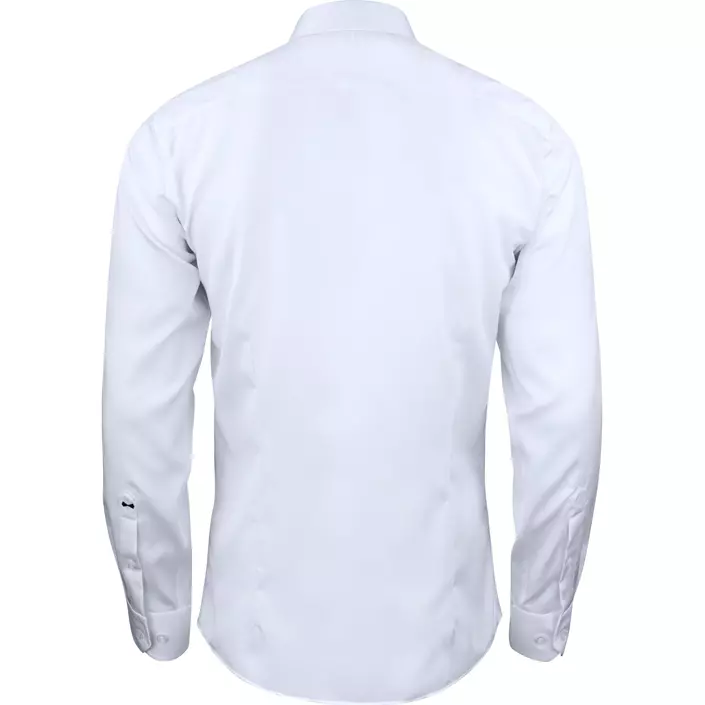 J. Harvest & Frost Twill Green Bow O1 regular fit skjorte, Hvid, large image number 2